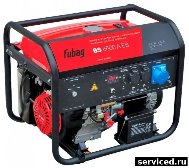 Бензогенератор FUBAG BS 5500 A ES