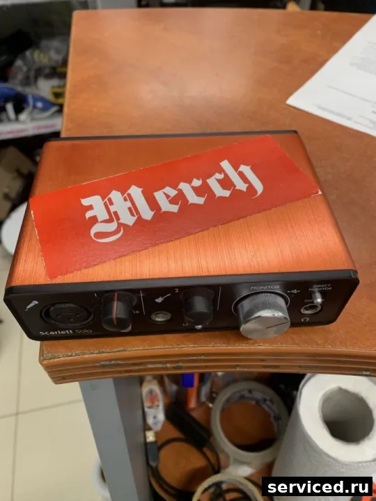 Звуковые карты Focusrite solo 2