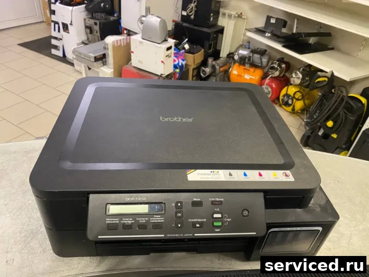 Струйный принтер цветной Brother DCP-T310
