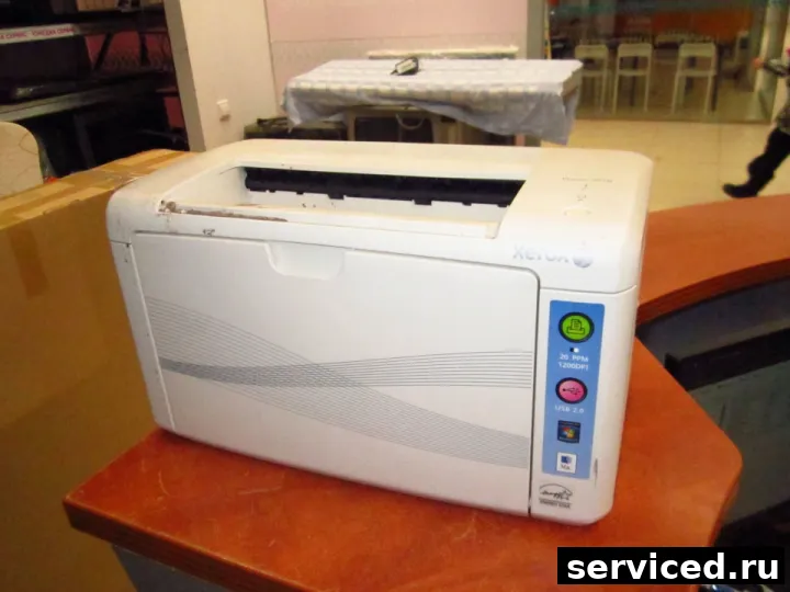 Лазерный принтер ЧБ Xerox PHASER 3010