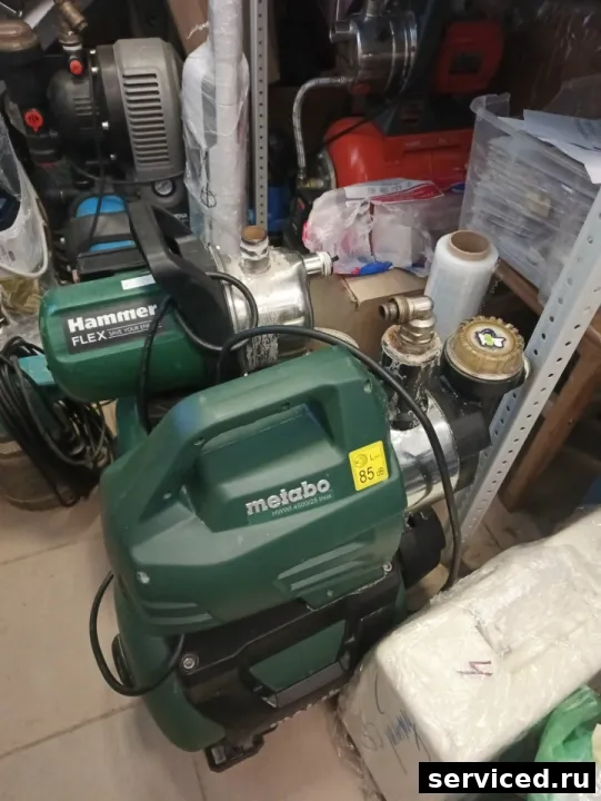 Насосная станция Metabo hwwi 4500/25 inox