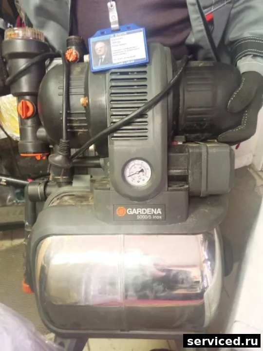 Насосная станция GARDENA 5000/5 Inox