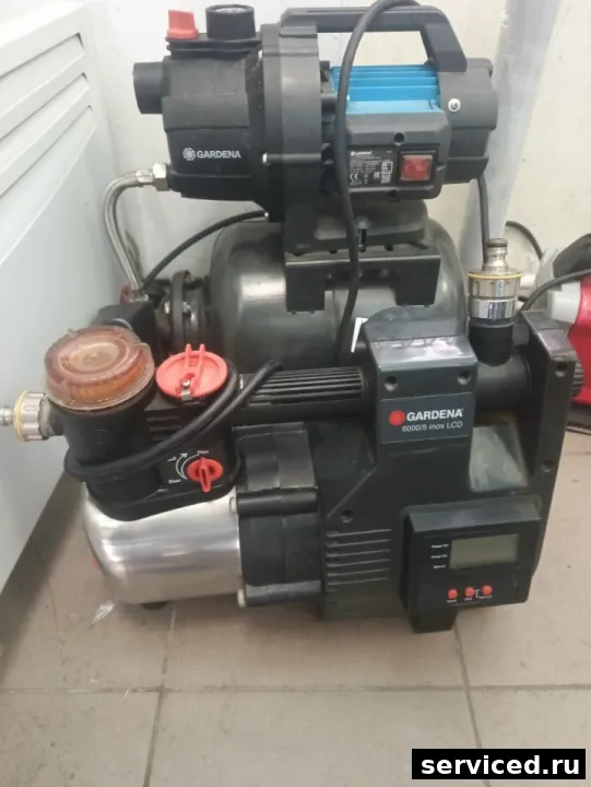 Насосная станция GARDENA 6000/5   INOX LCD
