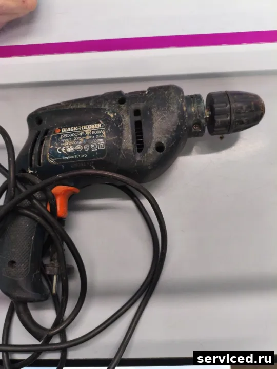 Дрель Black Decker KR500CRE-XK 500W
