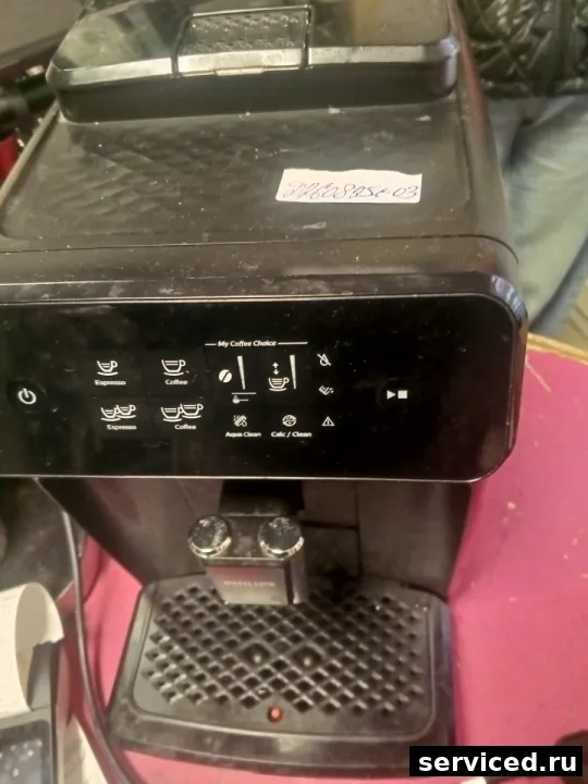 Кофемашина Philips Не нашли шильдик