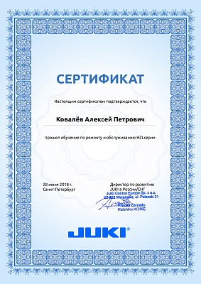 Сертификат Сертификат 2023 — Швеймастер